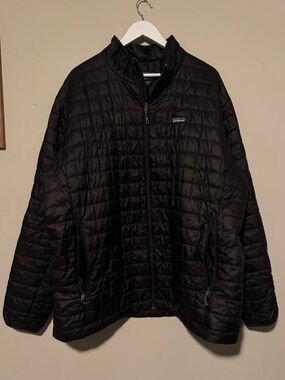 GUC Patagonia Black Quilted Lightweight Jacket Men’s 3XL